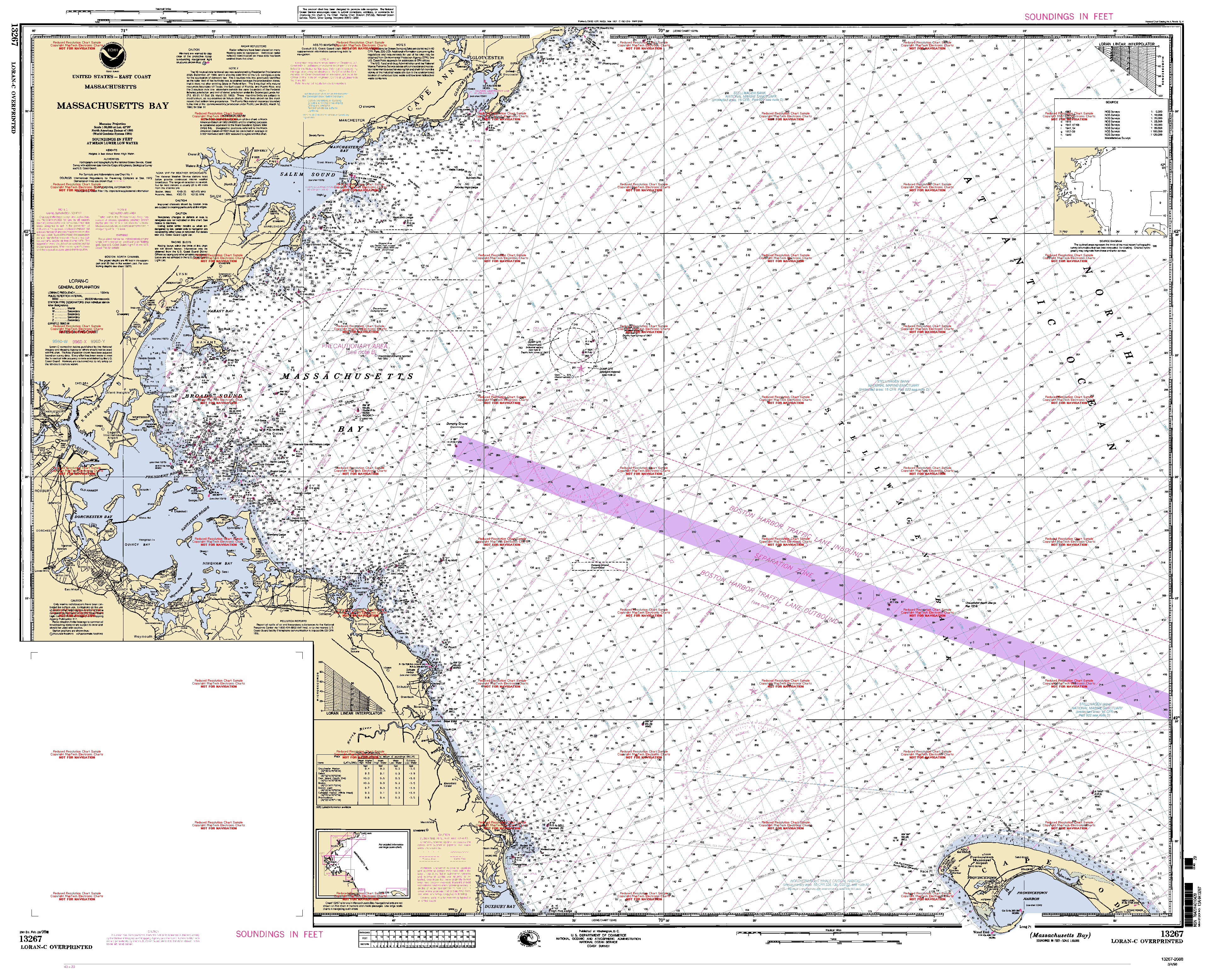 Massachusetts Bay Chart