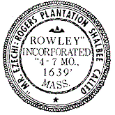 Rowley Town Seal