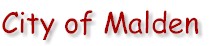 City of Malden