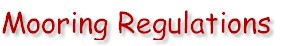 Mooring Regulations